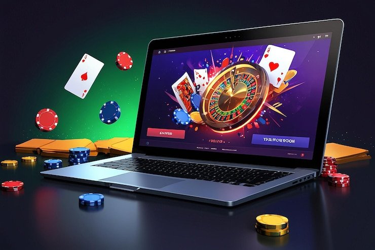 Navigasi situs terbaca di layar ponsel